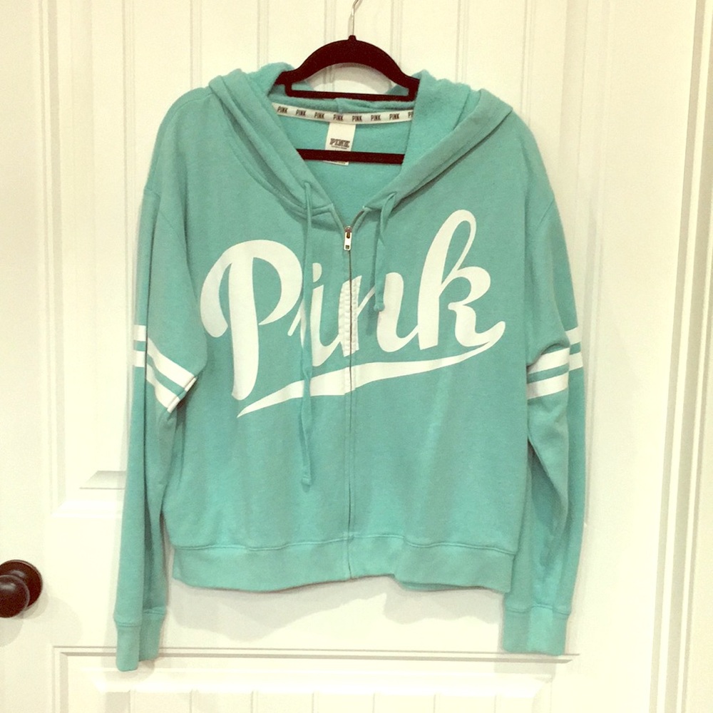 PINK by Victoria’s Secret Varsity ZIP Up Hoodie